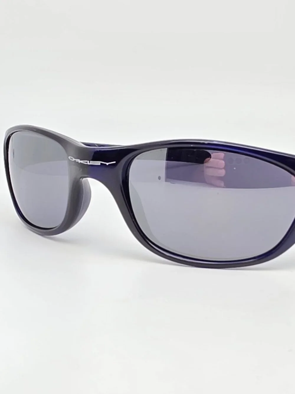 Oakley 03-123 Fives Gen 1.0 Dark Crystal Blue Frame Black Iridium Sunglasses